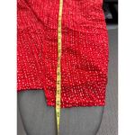 Attention  Red White Dot‎ Print Cami Racerback Maxi Dress Women’s XL Photo 6