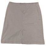 Roxy  Vintage Y2K Mid Length Gray Pencil Front Slit Skirt Size 13 GUC Photo 0
