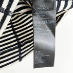 ALLSAINTS  Joni Striped Tank Top White Black Size 2 Photo 6