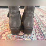 Frye FINAL PRICE Hannah Engineer Gray Grey Suede Boots Photo 4