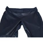 Bebe Pants Size Small Petitie Black Moto Zip Up Pleather Goth Skinny Jeans Sexy Photo 2