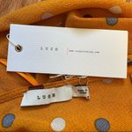 Lush Clothing Lush Yellow Dots Printed Long Sleeve Dress L NWT Photo 8