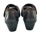 Romika Mary Jane Leather Pumps Womens 39 Brown Round Toe Career Formal Workwear Size 9 Photo 4