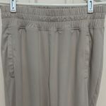 Yogalicious Lux Pocket Joggers Size Medium in Nacreous Cloud (tan) Workout Cozy Photo 3