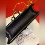 Fendi Nano Peekaboo Nappa Sigma Shoulder Bag Photo 13