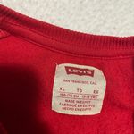 Levi's Red Sweatshirt Crewneck Photo 2