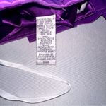 Jessica McClintock  Womens Purple Shimmery Ruffle One Shoulder Mini Dress 8 Photo 10