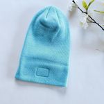 NEW Polylana Coal Front Logo Blue Hat Beanie Photo 3