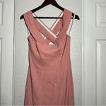 The Dessy Collection • Formal Gown • Desert Rose • 4R • Bridesmaid • Prom Pink Size 4 Photo 3