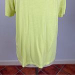 Girlfriend Collective  Neon Yellow Crew Neck Tee Photo 3