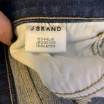 J Brand  Rosalie denim button up raw edge blue jean mini skirt size 31 Photo 6