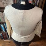 Kate Spade  Kati silk cashmere jeweled S Peter Pan cardigan Photo 3