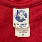 New Agenda Nebraska Huskers Fitted Crewneck T-Shirt Soft Cotton Red M Photo 2