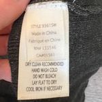 Ecru Ribbed Knit Crewneck Sweater with Convertible Button Sleeves Size XS Photo 6