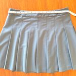 SUNDAY BEST ARITZIA Pleated Mini Skirt Blue Size 12 Photo 7