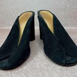 Isabel Marant  Measha Suede Mules - Black Pumps Photo 3