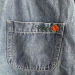 Proudly Plus denim floral embroidered button up size 2XL Blue Photo 1