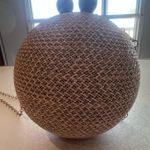 Boohoo | straw sphere clutch bag Photo 0