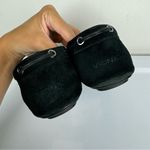 Vionic  Womens Virginia Moccasin Shoes Sz 8 Black Leather Nubuck Comfort Shoe Photo 5