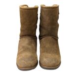 Abeo Blaine Suede Shearling Boots GUC Size 9 S3977 Tan Photo 7
