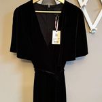 Alex Marie NWT  Women's Black Beth Velvet Jumper Wedding Mom Dress Size 16 Photo 5