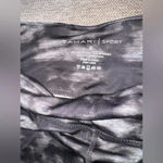 Tahari  leggings women’s onyx cloud black/grey activewear spandex pant small camo Photo 4