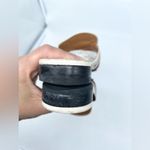 Gucci GG Logo Marmont Red Blue Web Canvas White Leather Mules Loafers EU 38.5 Photo 5