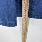 Talbots Chore Utility Blue Jean Denim Jacket Womens XL Vintage Pockets 90's Photo 5