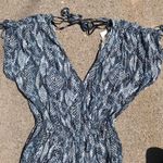 Band of Gypsies Morgan Snake Print Jumpsuit size S Photo 4