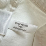 J.Crew White Denim Midi Skirt Stretch High Waisted Pockets Classic US 12 NWT Photo 8