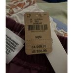 PINK - Victoria's Secret Victoria's Secret Pink NWT Velvet Velour Maroon Sweatpants Medium Y2K Retro Photo 6