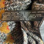 ZARA  Gray Knit Sweater with Gold Accents Photo 5