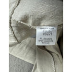 Olivia Moon  Linen Blend Blazer‎ Jacket Petite Large Neutral Career Minimalist Photo 3