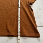 J.Crew NWT Chestnut Brown Essential Tee size large Photo 4