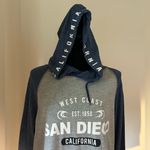 San Diego Long Sleeve Hooded Tee Gray Size L Photo 4
