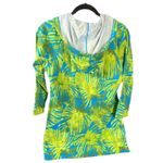Tommy Bahama  Women's Small‎ Cotton Pullover Hoodie Palm Tree Hawaiian Tropical Photo 5