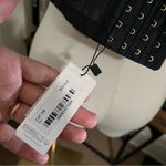 Huit Black Floral Lace Mesh Underwire Bra Corset 7 Hook Closure NWT 34D Photo 6