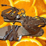 Arizona Jeans  Ankle Wrap‎ Sandals Size 10M Photo 0