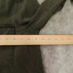 Lucky Brand Army Green Military Shirt Jacket Blend Utility Women's Small Photo 4