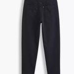 Levi's NWT  High Waisted Mom Jeans Flash Black 32X27 Photo 4