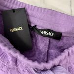 Versace  Logo Jacquard Towel Stitched Shorts Photo 3