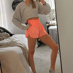 Aerie Grey Cropped Sweater Photo 0