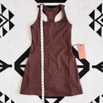 Girlfriend Collective  Paloma Racerback Dress in Earth Brown Photo 8
