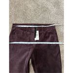 Theory NWT Pants Women's Merlot Suede Leather Fully Lined Bootcut size 4 Photo 10