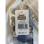 Jamie Sadock Airwear Knee Capri Golf Activewear Cropped Pants Womens 4 NEW NWT White Photo 7