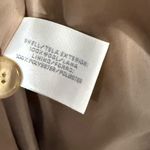 Covington  Tan Mid Length 100% Wool Trench Coat Size Large Photo 5