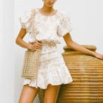 Sabo Skirt Sabo Luxe Camari Linen Dress Floral Short Sleeve Size XS Photo 0