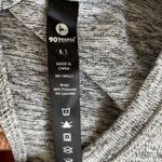 90 Degrees Grey Marled Pullover Open Back Gray Size M Photo 3