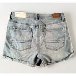 American Eagle  AE Ex-Boyfriend‎ Denim Shorts Women 2 26W Distressed Low Rise NWT Photo 8