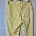 st. john's bay  Yellow Skinny Leg Women's Pant Photo 3
